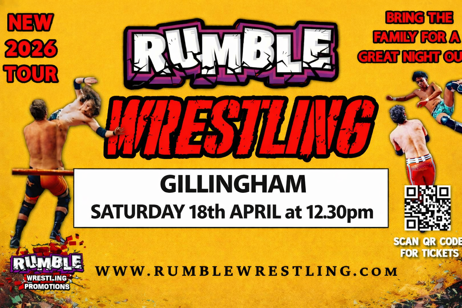 Rumble Wrestling comes to Medway   